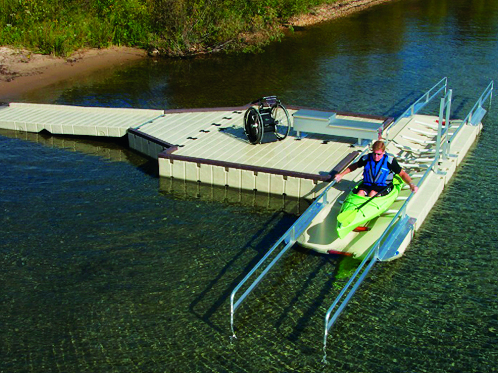 ADA / AODA Kayak Launch - EZ Dock East Coast Docks - Your Access for water